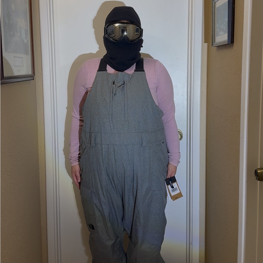 North face snow bib